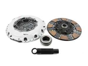 ES#2829014 - 02060HDFF - Stage 3 Clutch Kit - FX350 - Full faced, sprung hub fiber friction lined clutch disc with a HP rating of 375 - Clutch Masters - Audi