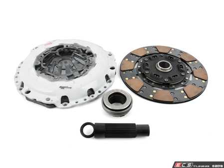 ES#2829014 - 02060HDFF - Stage 3 Clutch Kit - FX350 - Full faced, sprung hub fiber friction lined clutch disc with a HP rating of 375 - Clutch Masters - Audi