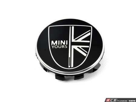 ES#3614163 - 36136884966 - Center Cap - MINI Yours - Priced Each - F56+ MINI Logo wheel caps - for factory exposed lug nuts - Genuine MINI - MINI