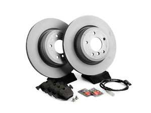 ES#2588536 - 34356789445KT1 - Rear Brake Service Kit - Featuring Zimmermann rotors and Textar pads - Assembled By ECS - 
