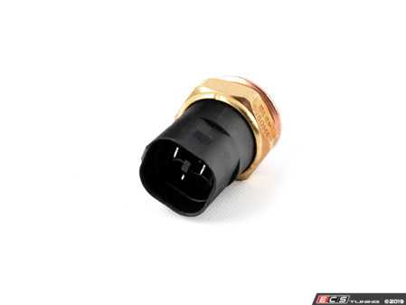 ES#2800998 - 1H0959481B - Radiator Fan Switch - Black - Square connector with rounded ends (95-102c) - Meistersatz - Audi Volkswagen