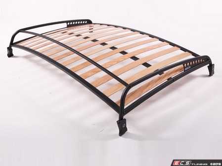 ES#3638848 - e99black - Rennline Vintage Roof Rack - Black Powder Coat - Add era proper styling and function to your classic 911 - Rennline - Porsche