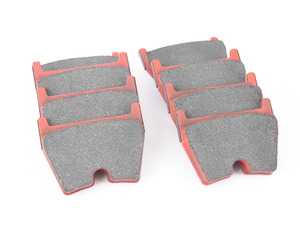 ES#3545953 - 2931RST1 - RST1 Red Rally/Sprint/Stock Car Racing Brake Pads - Front - RST 1 has a very high friction level and high temperature resistance. Cold friction and initial bite makes this material most appropriate for Rally applications - Pagid Racing - Audi