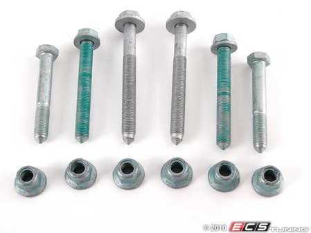 ES#2142882 - B5LCAHKIT - Front Lower Control Arm Hardware Kit - Includes all of the lower control arm securing hardware - Assembled By ECS - Audi