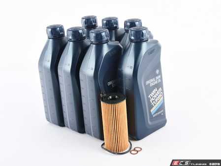 ES#3553358 - 11428507683KT5 - Oil Change Kit / Inspection I - Everything needed for an oil service using high-quality aftermarket components - Assembled By ECS - BMW