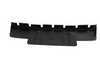 ES#1875338 - 8K0807285C3FZ - License Plate Bracket - Black - Keep a clean look and add a place for your plate - Genuine Volkswagen Audi - Audi
