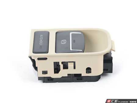ES#3485679 - 5N0927225BXSK - Electronic Parking Brake Button - Corn Silk Beige - Replace your peeling or broken parking brake button - Genuine Volkswagen Audi - Volkswagen