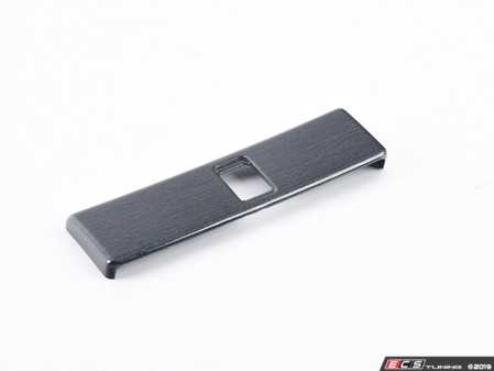 ES#118796 - 51458186356 - Dash Trim - Left - Silver Cube. Located just to the left of the steering wheel - Genuine BMW - BMW