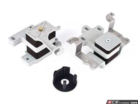 ES#4159856 - EBFI77-K7-4611 - BFI Stage 1 Engine Mount Kit - Version 1 Torque Arm (Pre 9/15 Cars)  - Billet engine transmission mounts with 70A durometer dogbone insert - Black Forest Industries - Audi Volkswagen