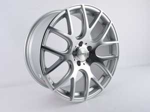 ES#3980468 - 040-7SDA1 - 19" Style 040 (19x8.5, ET35, 5x112, 66.6CB) Hyper Silver With Machine Face - Priced Each *Scratch And Dent* - 19"x8.5" ET35 66.6CB 5x112. Hyper Silver with machined face - Alzor - 