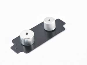 ES#3560465 - 99635108802 - Front Brake Pad Damping Plate - Priced Each - For 36/40mm pistons - 4 required - Hamburg Tech - Porsche