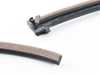 ES#129855 - 51718219554 - E36 Door Seal - Right - Dunkel Beige/Dark Beige. Rubber strip located on the lower portion of the passenger door sill - Genuine BMW - BMW