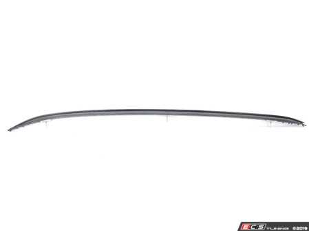 ES#2210523 - 51138047359 - Roof Rail - Left - High gloss black shadow line trim roof rail. - Genuine BMW - BMW