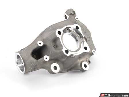 ES#2712055 - 31216859004 - Front Hub - Right - Knuckle where that the strut goes into and the wheel hub mounts to. - Genuine BMW - BMW