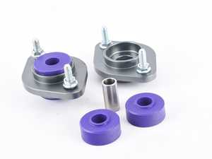 ES#2778156 - PFR5-5630-12x2 - E36 Performance Street Rear Shock Mount - 12mm - Eliminate suspension knock while improving handling and steering feel - Powerflex - BMW