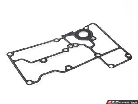 ES#3647219 - 079103161Q - Crankcase Vent Valve Gasket - Seals the connection point for the crankcase vent valve - Located in the valley between the cylinder heads - Elring - Audi