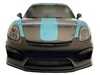 ES#3980752 - 0ECS981GT4FT - 981 Cayman/Boxster GT4 Front Bumper Conversion Kit - Completely change the look of you 981 Cayman/Boxster or Cayman S / Boxster S front bumper with this GT4 conversion kit - ECS - Porsche