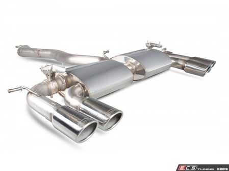 ES#3969651 - SVWS046 - Non-Resonated cat-back system - Valved With Monaco Quad tips - Built to last with 304 stainless steel and engineered for dyno-proven power gains. - Scorpion - Volkswagen