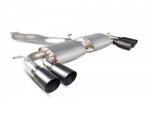 ES#3969650 - SVWS044DC - Non-Resonated cat-back system - Non-Valved With Daytona Ceramic twin tips - Built to last with 304 stainless steel and engineered for dyno-proven power gains. - Scorpion - Volkswagen