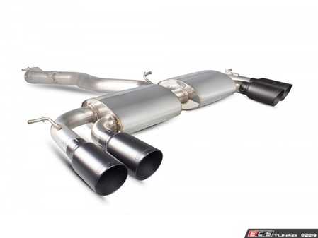 ES#3969650 - SVWS044DC - Non-Resonated cat-back system - Non-Valved With Daytona Ceramic twin tips - Built to last with 304 stainless steel and engineered for dyno-proven power gains. - Scorpion - Volkswagen