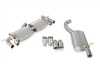 ES#3969601 - SVW046D - Resonated cat-back system - Valved With Daytona twin tips - Built to last with 304 stainless steel and engineered for dyno-proven power gains. - Scorpion - Volkswagen