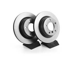 ES#3677820 - 34216855007kt5 - Rear Brake Rotors - Pair (300x20) - From a leader in braking technology. - Brembo - BMW