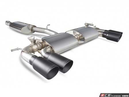 ES#3969602 - SVW046DC - Resonated cat-back system - Valved With Daytona Ceramic twin tips - Built to last with 304 stainless steel and engineered for dyno-proven power gains. - Scorpion - Volkswagen