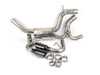 ES#3619129 - 140750BC - 3" Stainless Steel Cat-Back System - Featuring 4" single round rolled angle-cut black chrome tips - Borla - Volkswagen