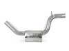 ES#3619129 - 140750BC - 3" Stainless Steel Cat-Back System - Featuring 4" single round rolled angle-cut black chrome tips - Borla - Volkswagen
