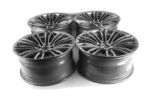 ES#2777623 - 36112284250KT - 19" M Double Spoke Style 345 Wheels - Staggered Set Of Four - 19x9 ET32 F/ 19x10 ET34 R CB 72.6mm - Genuine BMW - BMW