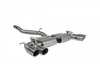 ES#3969666 - SVWS054D - Non-resonated cat-back system - Valved with Daytona Quad Tips - Built to last with 304 stainless steel and engineered for dyno-proven power gains. - Scorpion - Volkswagen