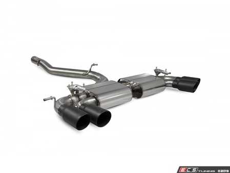 ES#3969667 - SVWS054DC - Non-resonated cat-back system - Valved with Daytona Ceramic Quad Tips - Built to last with 304 stainless steel and engineered for dyno-proven power gains. - Scorpion - Volkswagen