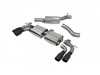 ES#3969613 - SVW054DC - resonated cat-back system - Valved with Daytona Quad Ceramic Tips - Built to last with 304 stainless steel and engineered for dyno-proven power gains. - Scorpion - Volkswagen