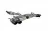 ES#3969611 - SVW054C - resonated cat-back system - Valved with Monaco Quad Ceramic Tips - Built to last with 304 stainless steel and engineered for dyno-proven power gains. - Scorpion - Volkswagen
