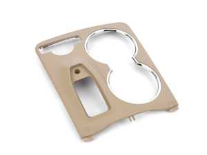 ES#5040411 - 20468023088R78 - Cup Holder Covering  - Almond Beige (Color Code 1148) - Genuine Mercedes Benz - Mercedes Benz