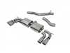 ES#3969670 - SVWS055D - Non-Resonated cat-back system - Non-Valved with Daytona Quad tips - Built to last with 304 stainless steel and engineered for dyno-proven power gains. - Scorpion - Volkswagen