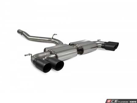 ES#3969671 - SVWS055DC - Non-Resonated cat-back system - Non-Valved with Daytona Quad Ceramic tips - Built to last with 304 stainless steel and engineered for dyno-proven power gains. - Scorpion - Volkswagen