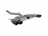ES#3969669 - SVWS055C - Non-Resonated cat-back system - Non-Valved with Monaco Quad Ceramic tips - Built to last with 304 stainless steel and engineered for dyno-proven power gains. - Scorpion - Volkswagen