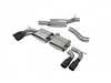 ES#3969617 - SVW055DC - Resonated cat-back system - Non-Valved with Daytona Quad Ceramic tips - Built to last with 304 stainless steel and engineered for dyno-proven power gains. - Scorpion - Volkswagen
