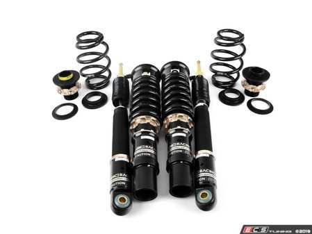 ES#3675603 - S-07E-BR - BR Series Coilover Suspension Kit - Extreme Low - Featuring 30 levels of adjustment and performance spring rates and valving - BC Racing - Audi
