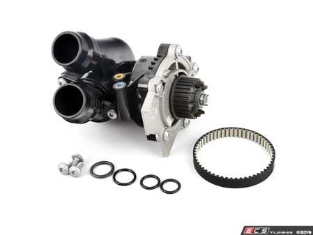 ES#3660661 - 06H121026DD - Water Pump Module - Includes the thermostat, temp sensor, belt, and gasket - Hepu - Audi Volkswagen