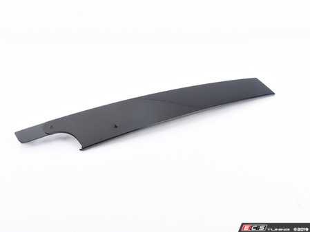 ES#3011021 - 5GM837901B041 - Front window trim - left - Satin black trim found on the left door window frame - Genuine Volkswagen Audi - Volkswagen