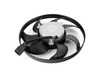 ES#4745503 - 1KM959455E - Auxiliary Fan Assembly - 295mm - Smaller of the two fans found behind the radiator - Vemo - Audi Volkswagen