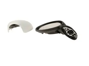 Mirror Housing With Mirror Glass And Cover - Left
