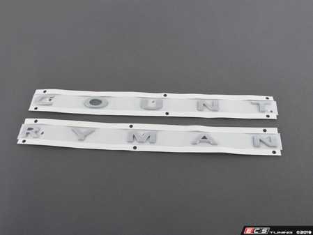 ES#3193782 - 51147421909 - "COUNTRYMAN" Model Lettering For Countryman - Chrome - Mounts to the trunk lid Used as an upgrade - Genuine MINI - MINI