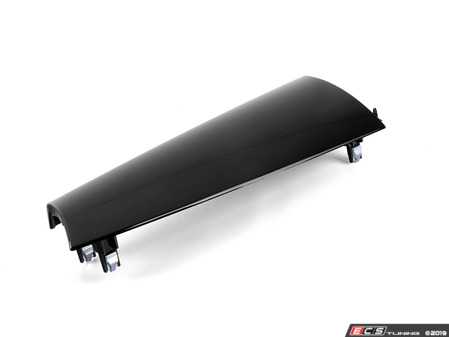 ES#3029647 - 51459297774 - Trim Cover Right - Piano Black  - Used for MINIs with the hidden compartment, updated design with clips - Genuine MINI - MINI