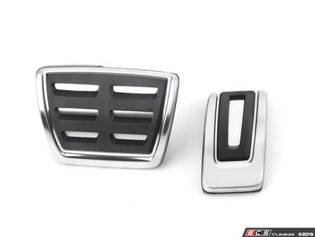 ES#2727432 - 5G1064205 - Stainless Pedal Set - Automatic Transmission - Add just the right touch of sportiness - Genuine Volkswagen Audi - Audi Volkswagen