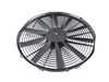 ES#3706751 - 30100400 - Universal 16" Low Profile Electric Fan - 1300 CFM. High performance pull fan with straight blades - Spal - Audi BMW MINI