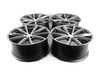 ES#3690745 - 654-3KT - 19" Style 654 Wheels - Set Of Four - 19"x8.5" ET42 5x112 - Gloss Gunmetal/Machine Face - Alzor - Audi Volkswagen