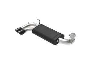 ES#3981047 - 49-36346-B - AFE Mach Force-Xp Cat-Back Exhaust System - AFE MACH Force-Xp Stainless Steel Axle-Back Exhaust System - Black Tips - F22/23 228i N20 - AFE - BMW